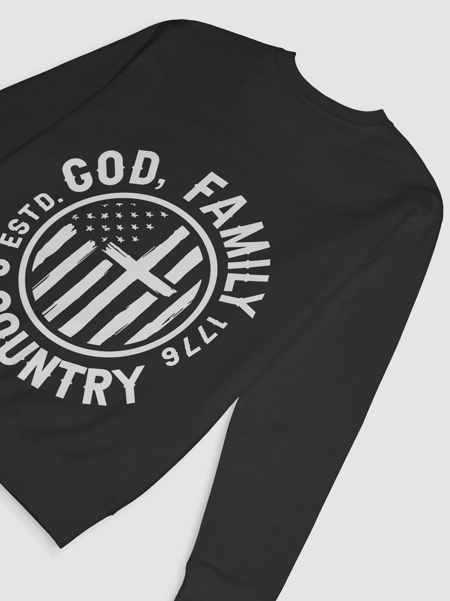 Men's 2nd Amendment Sweatshirt (Front & Back) product image (4)