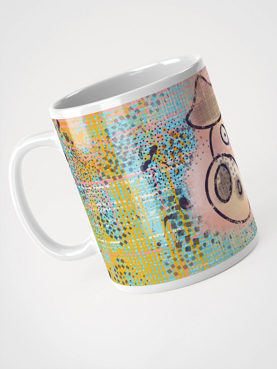 Funny Hand Drawn Cartoon Pig Mug product image (4)
