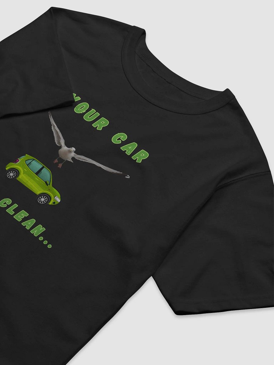 Your Car Looks Clean... Seagull with Green Car Relaxed T-shirt product image (10)