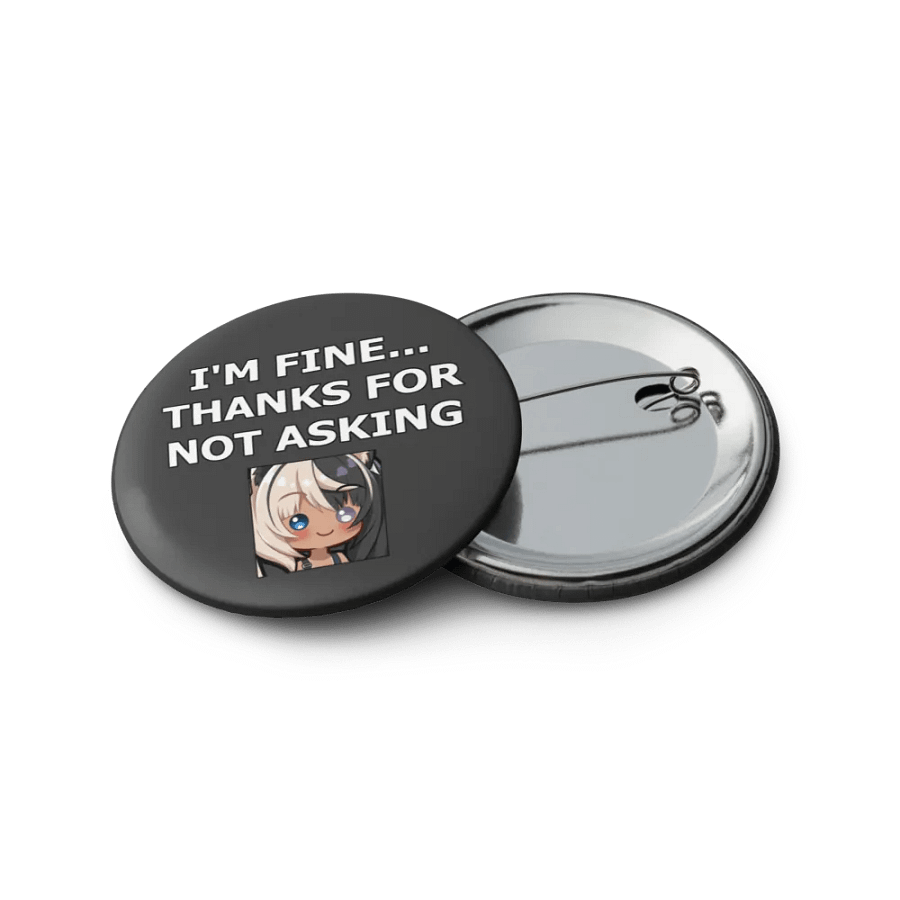 Pin Button - Limited Edition Collection #3 (Black) product image (7)