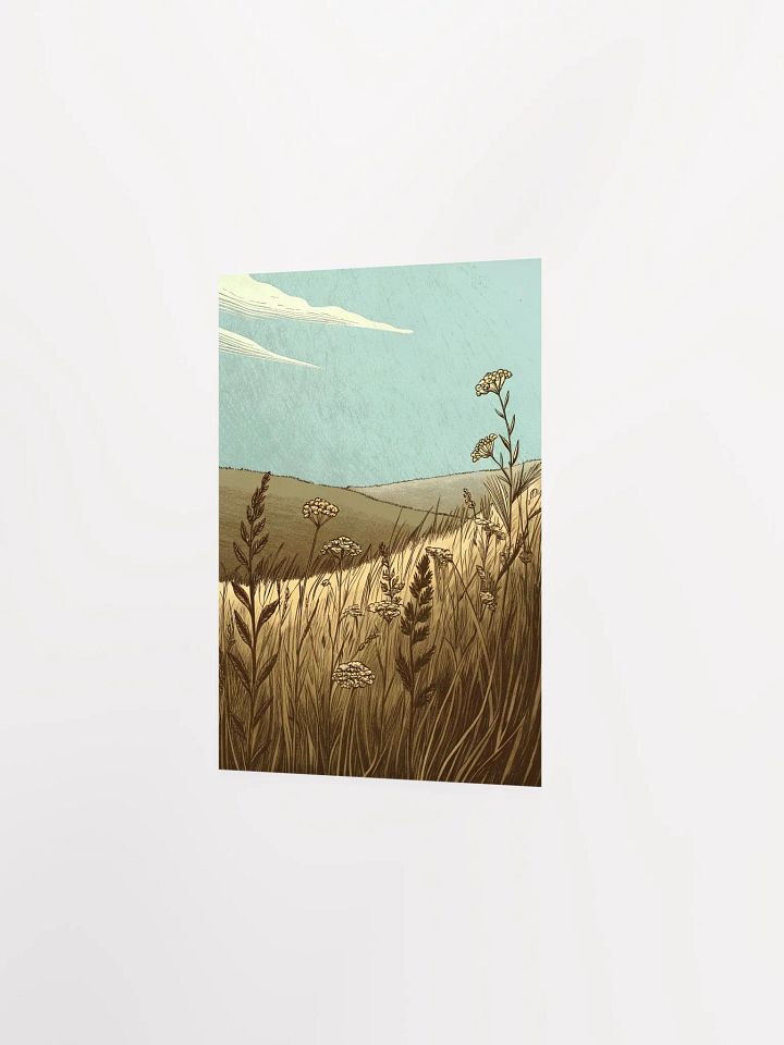 Serene Grasslands Matte Poster product image (4)