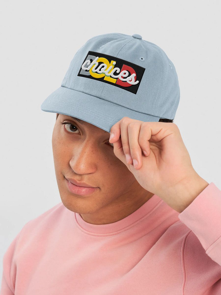 "Bold Choices" baseball hat product image (5)