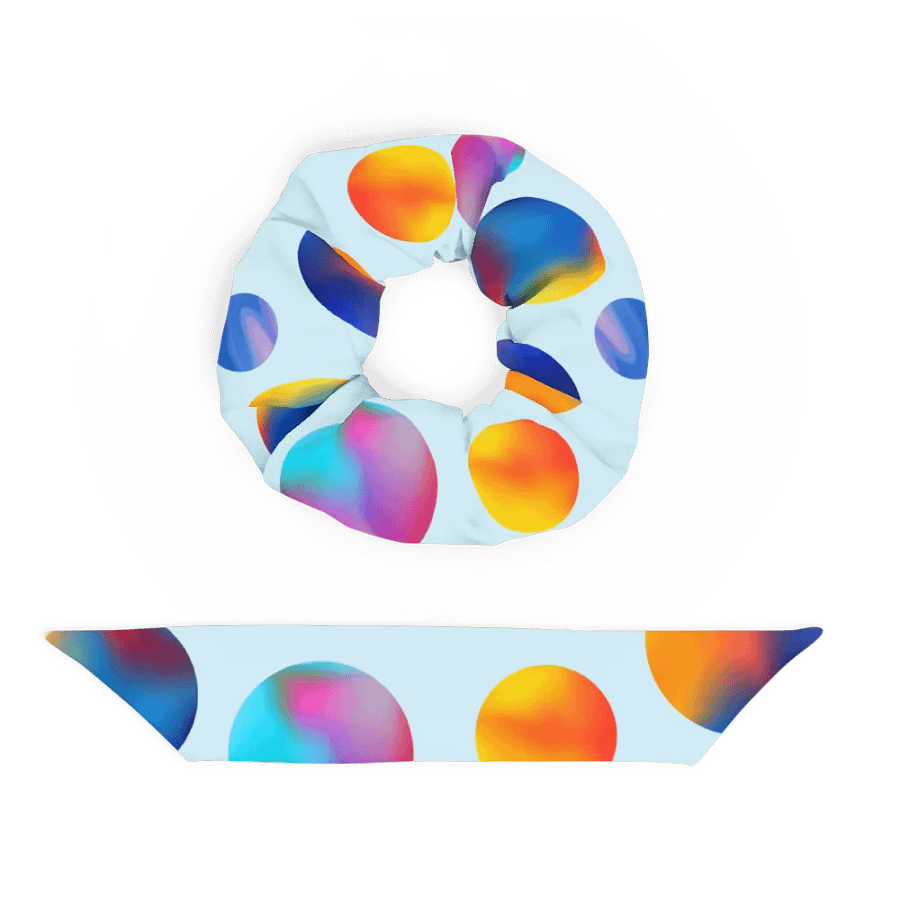 Gradient Circles All-Over Scrunchie product image (11)