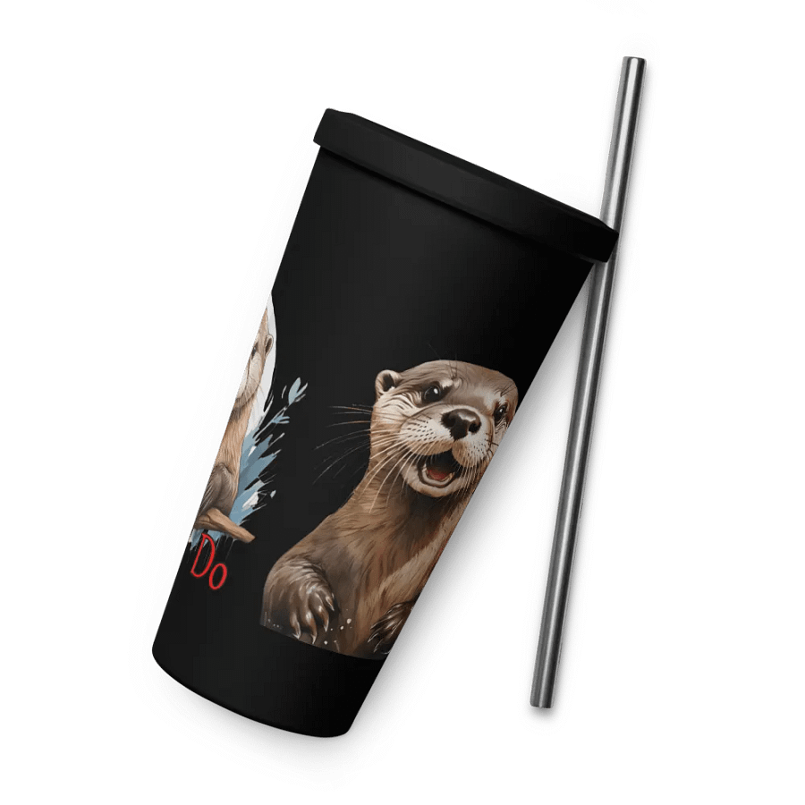This Otter Do - Insulated Tumbler with a Straw product image (8)