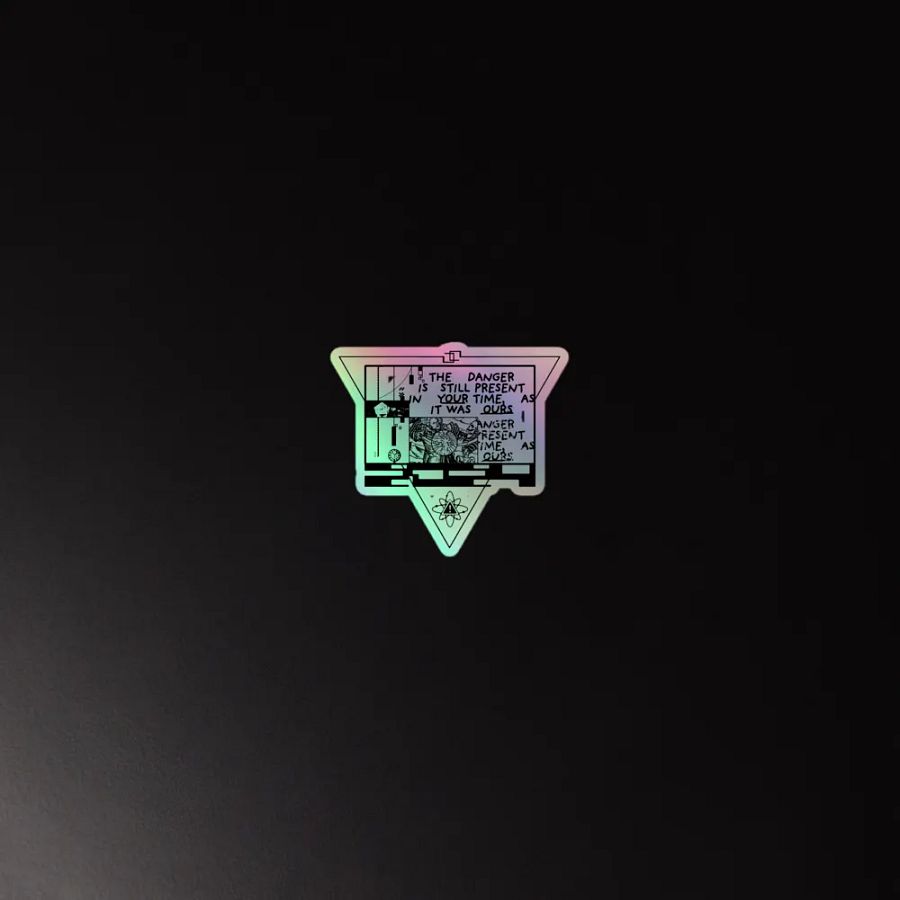 THE DANGER IS PRESENT (sticker) product image (4)