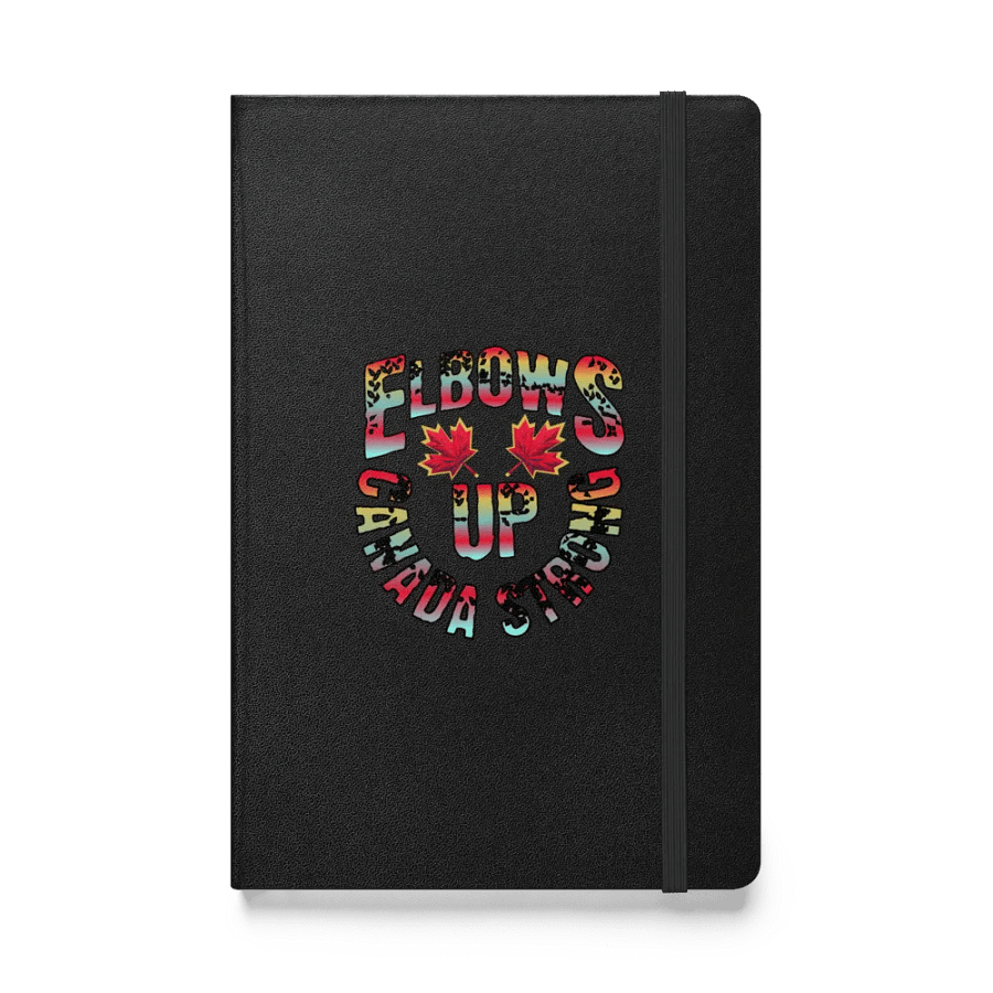 Elbows Up Canada Strong Bound Notebook product image (1)