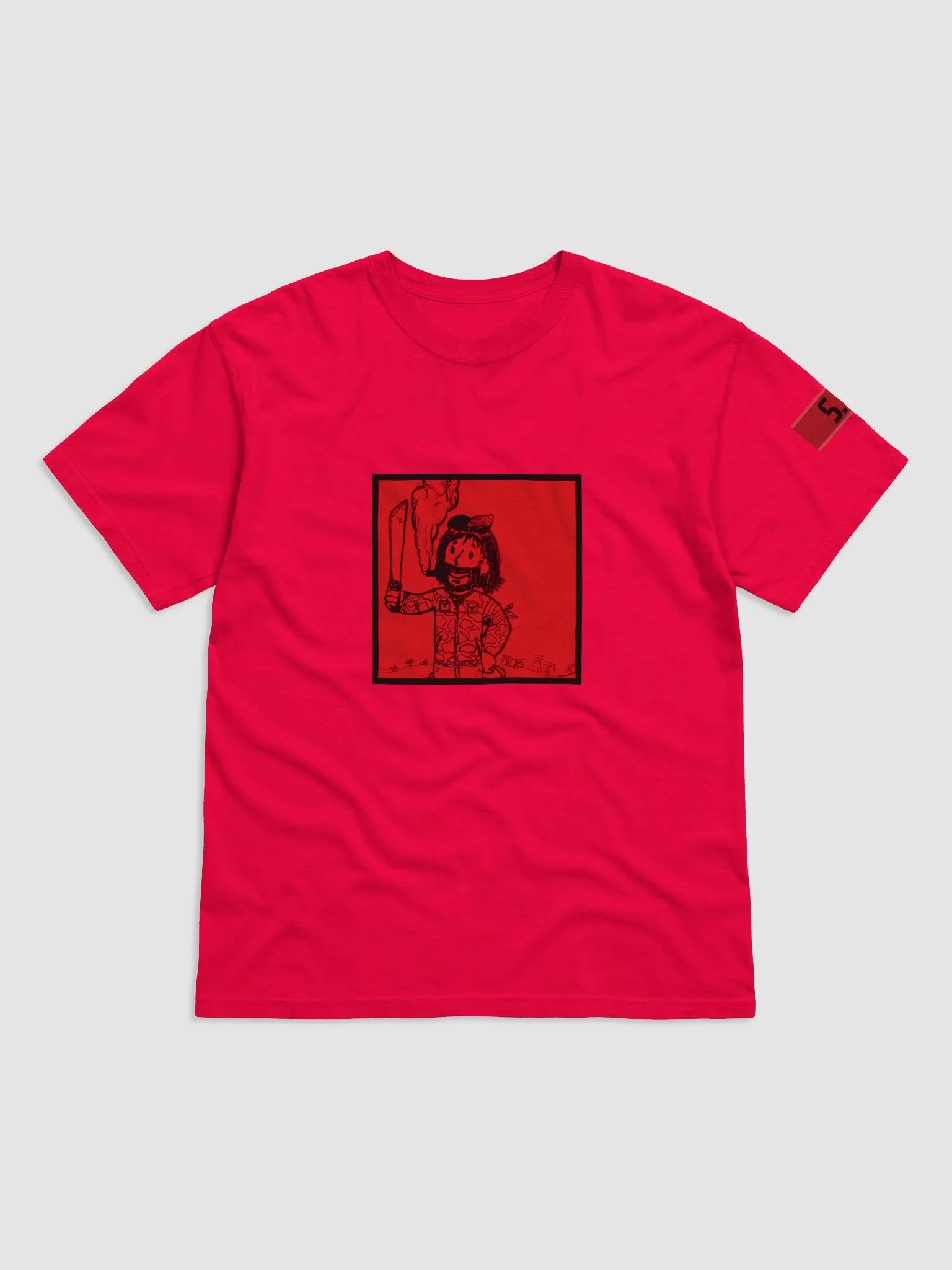 SocialLust Red Scare 2 drawing T-Shirt product image (1)