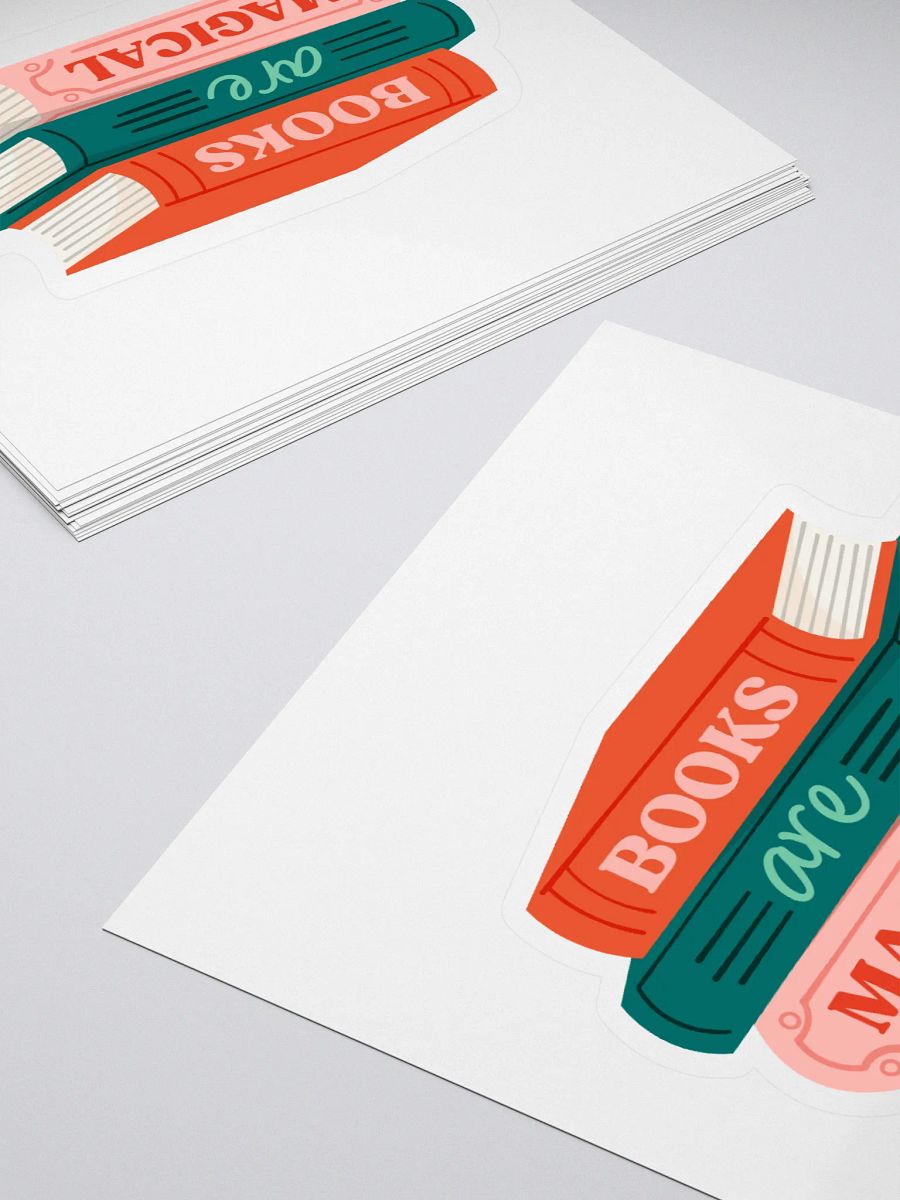 Books Are Magical Sticker product image (4)