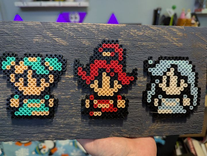 Goddesses of Hyrule Perler Wallhanging product image (1)