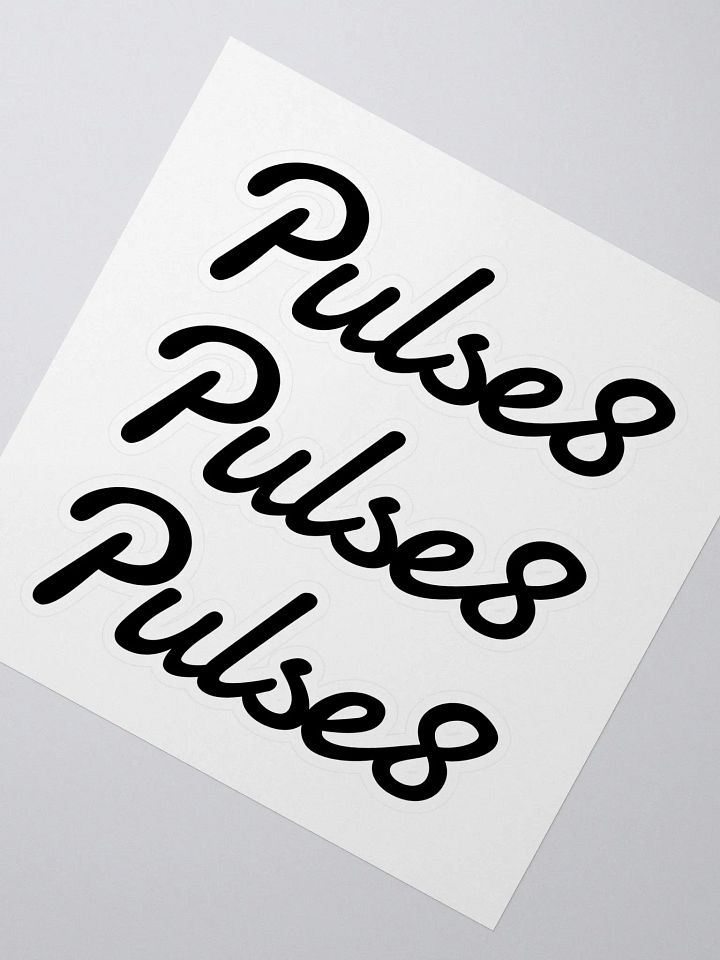 3x Classic Logo Stickers (Medium) product image (2)