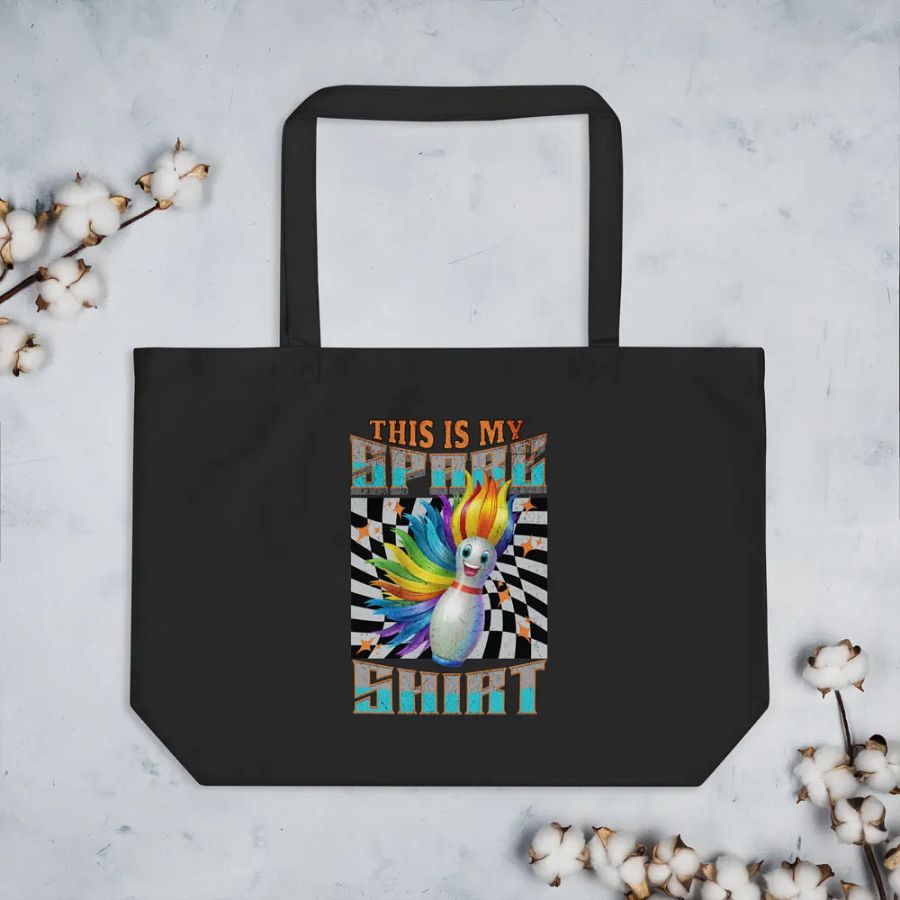 This Is My Spare Shirt Bowling Pin Tote Bag product image (3)