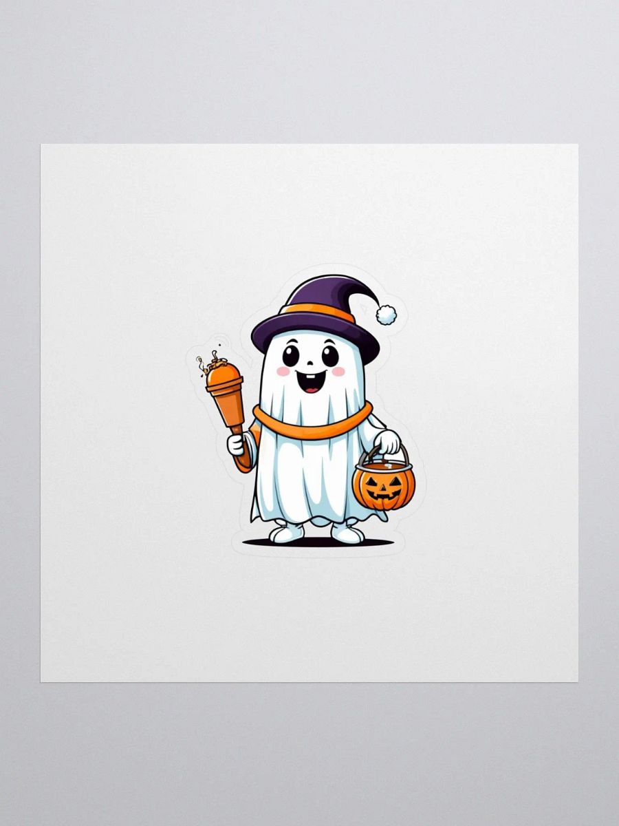 Spooky Ghost Halloween Sticker product image (1)