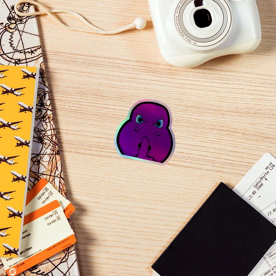 Vella Shush Holo Sticker product image (7)