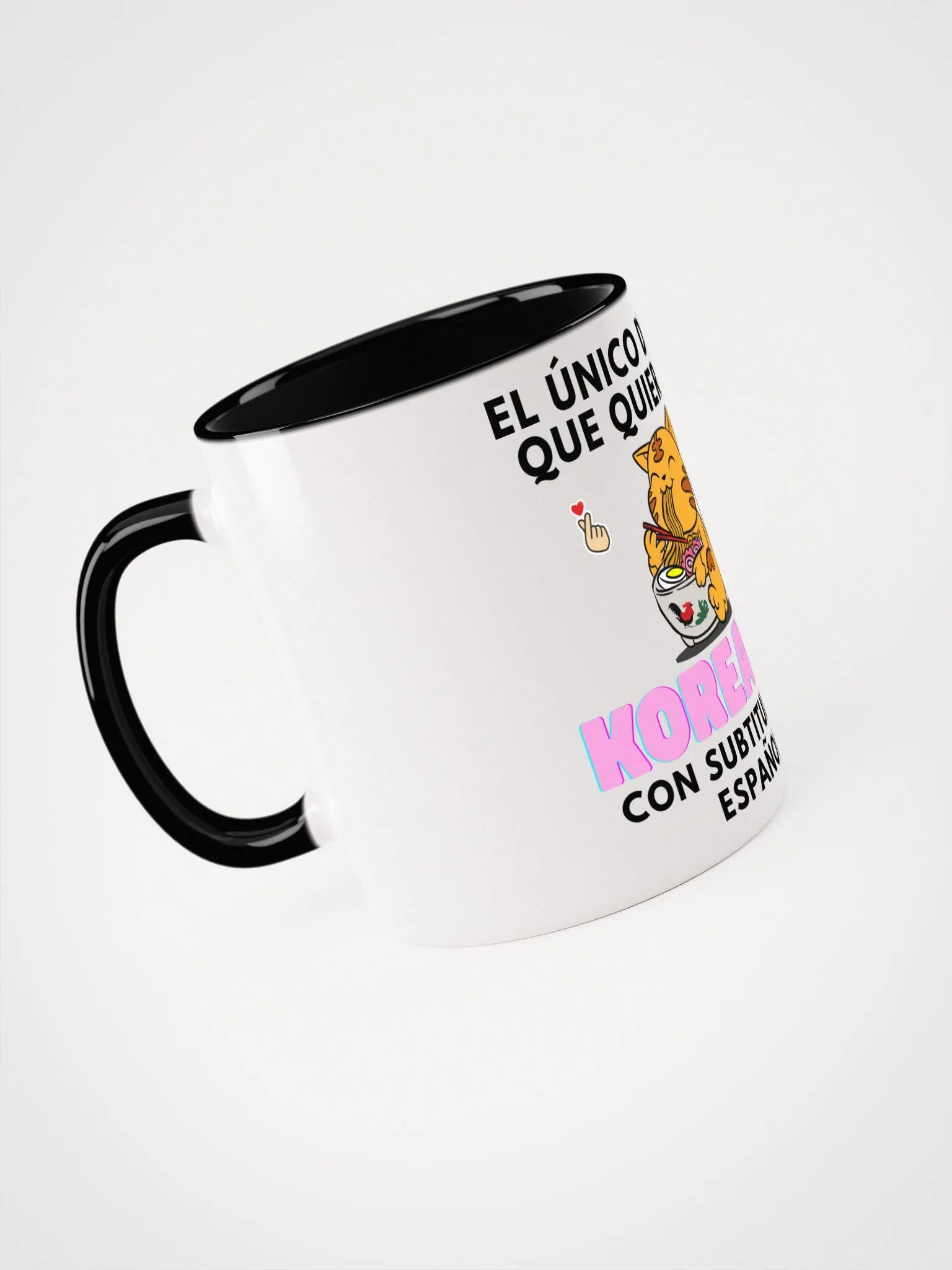 Taza Koreano: Si no tiene subtítulos, no lo veo product image (4)