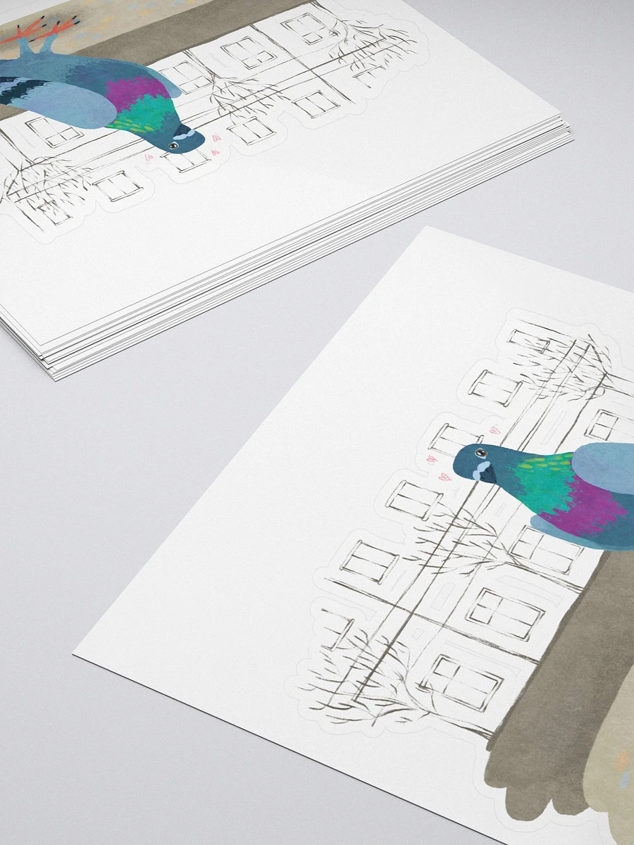 City Pigeon Sticker product image (4)