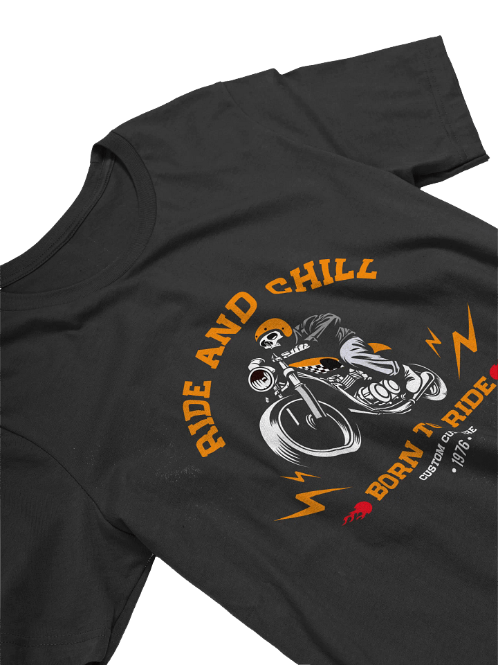 Chill Rider Skeleton T-Shirt product image (2)