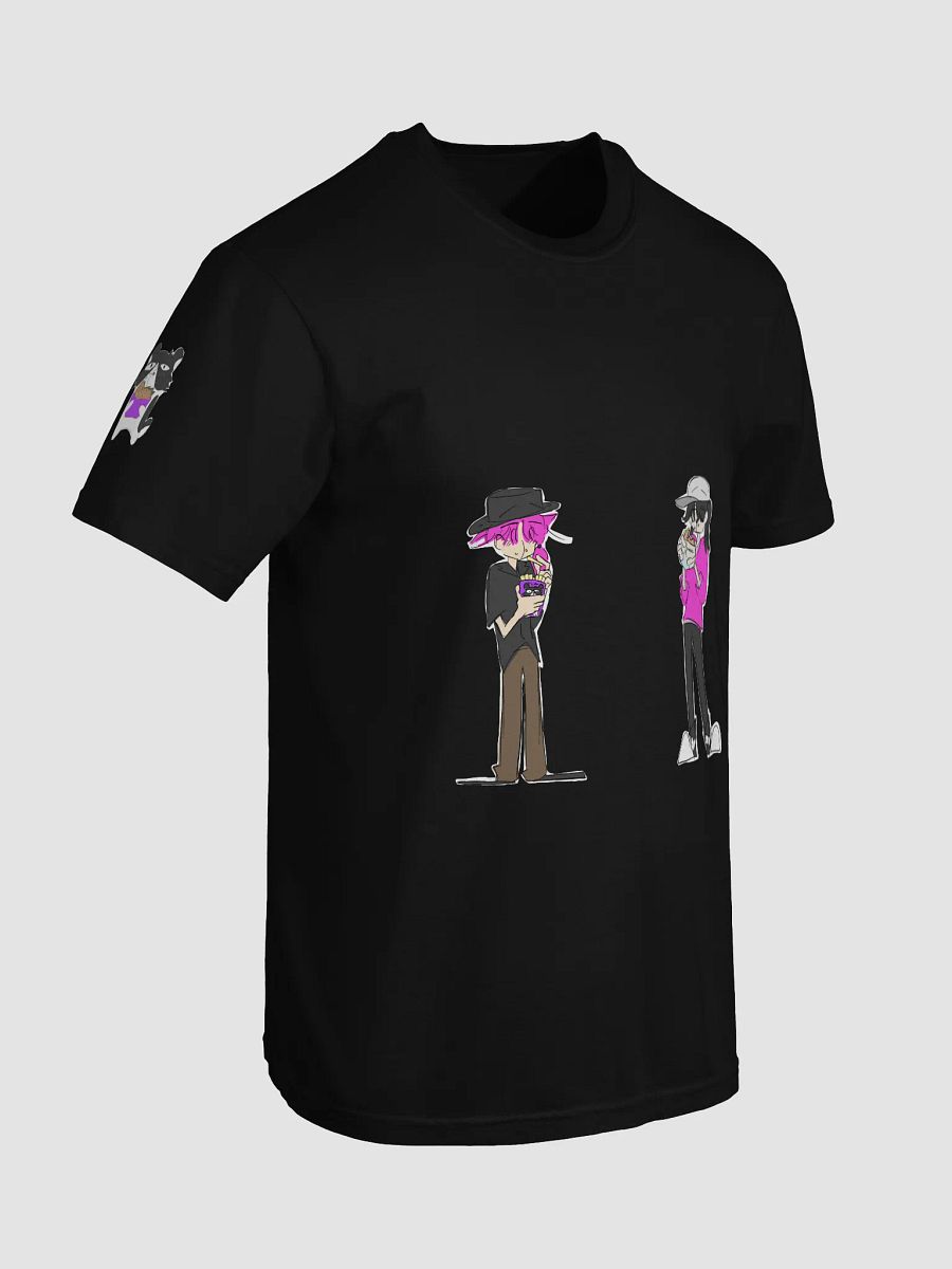 Moon Savers + Ray and Hampan everyone standing and eating May t-shirt product image (7)