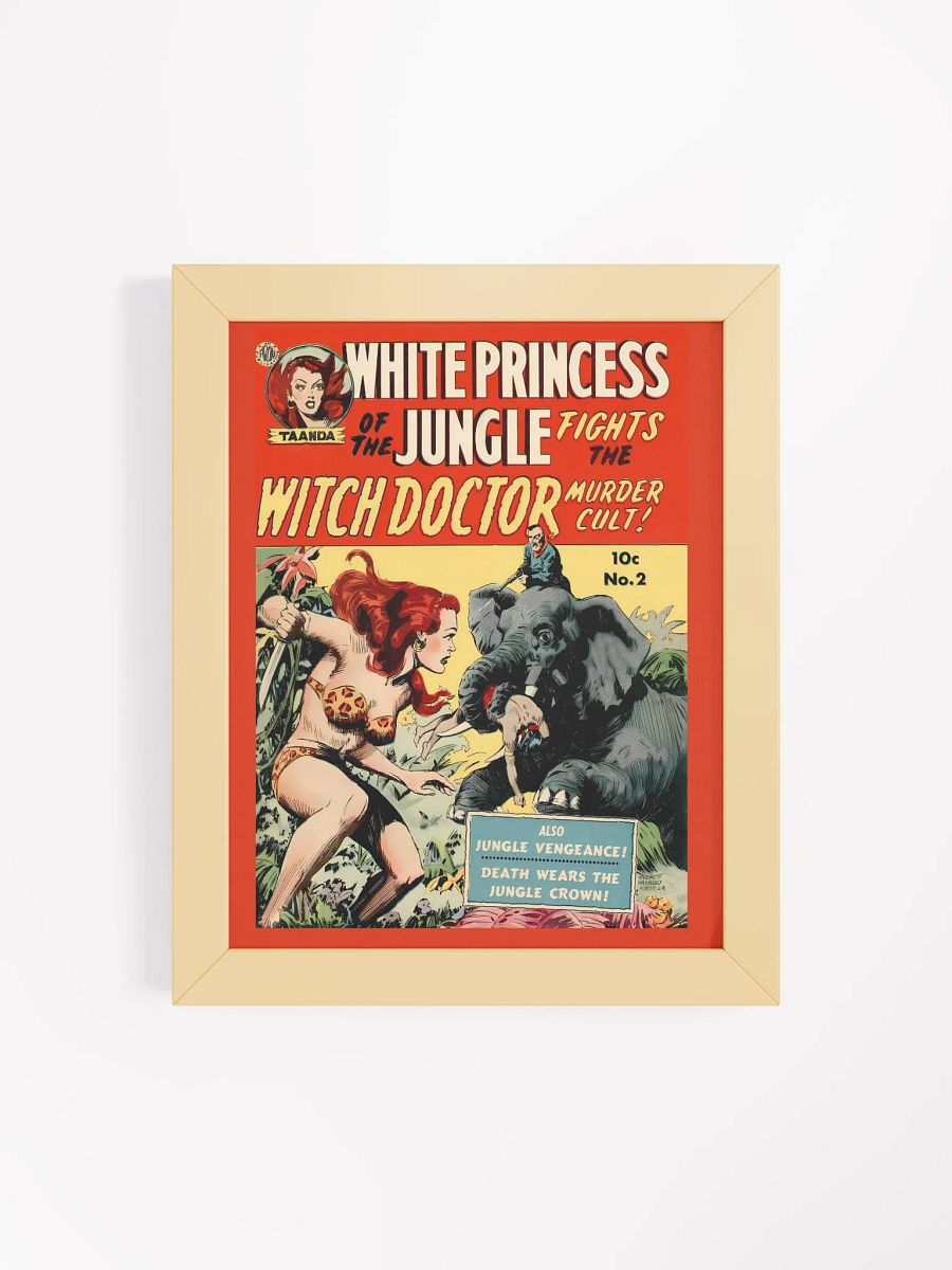 White Princess f the Jungle #2 framed Art product image (38)