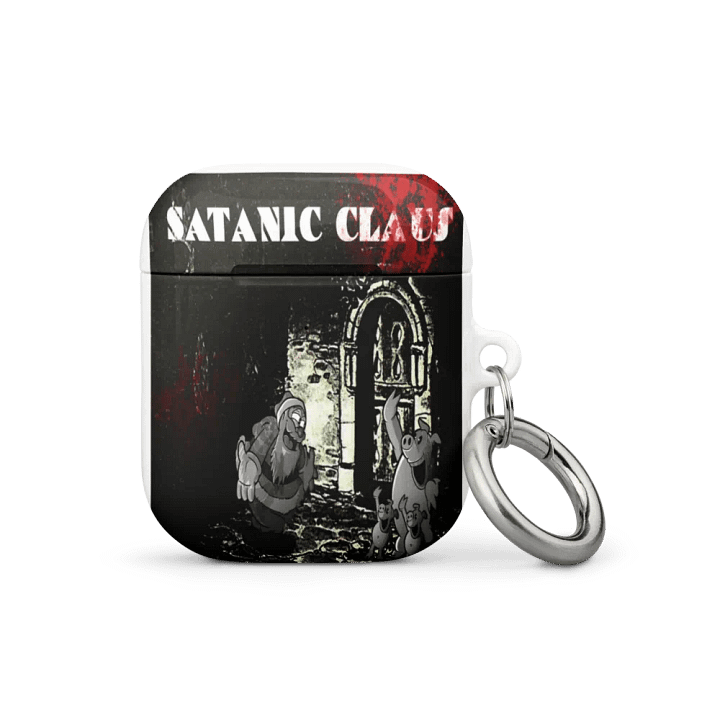 Satanic Claus All-Over Print AirPods® Case product image (1)