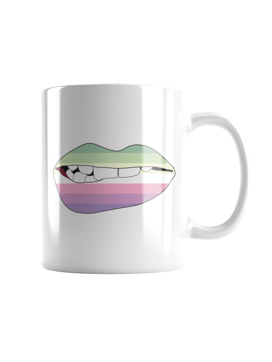Genderfae Pride Flag Biting Lips Mug product image (1)