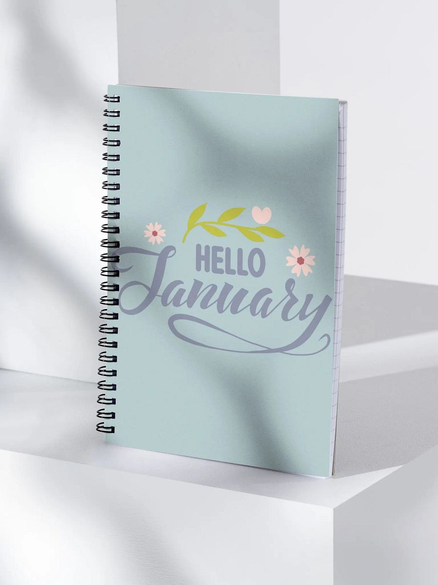 Hello January Journal (Mint Color) product image (4)