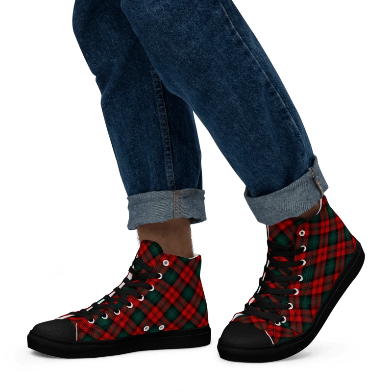 Kerr Tartan Men's High Top Shoes product image (5)