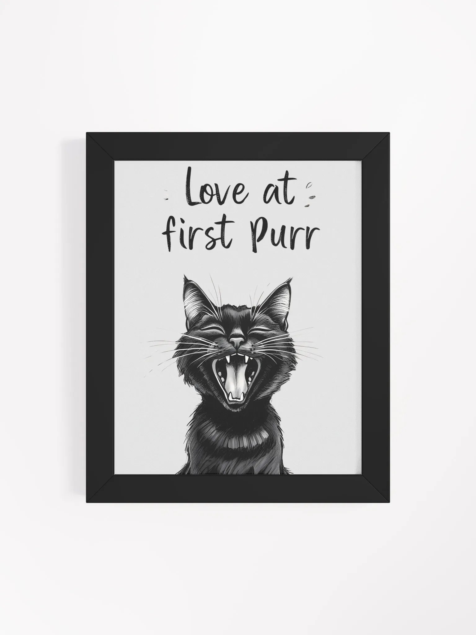 Pawsitively Adorable Matte Cat Poster product image (6)