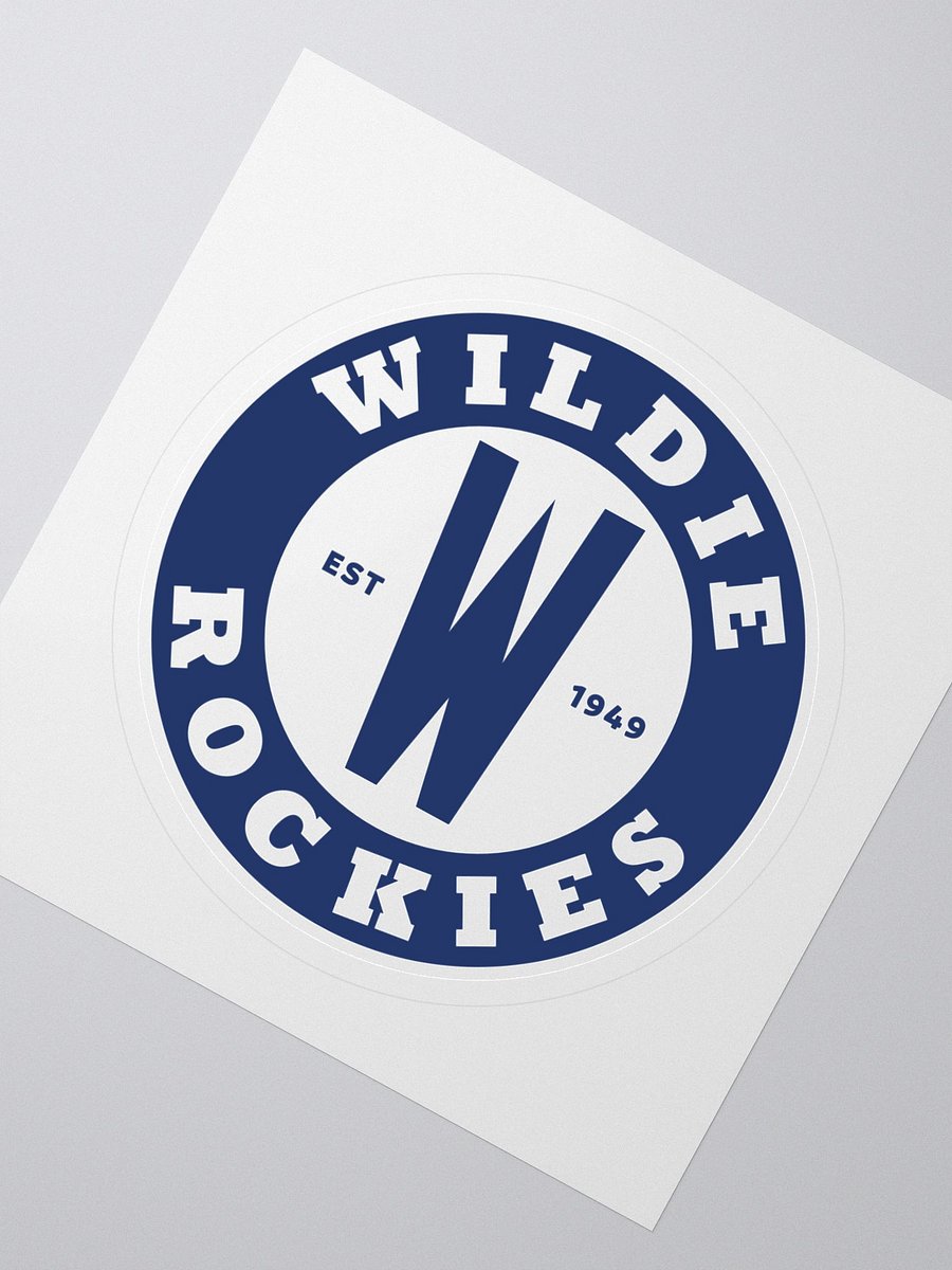 Wildie Rockies Alt Logo Sticker product image (2)