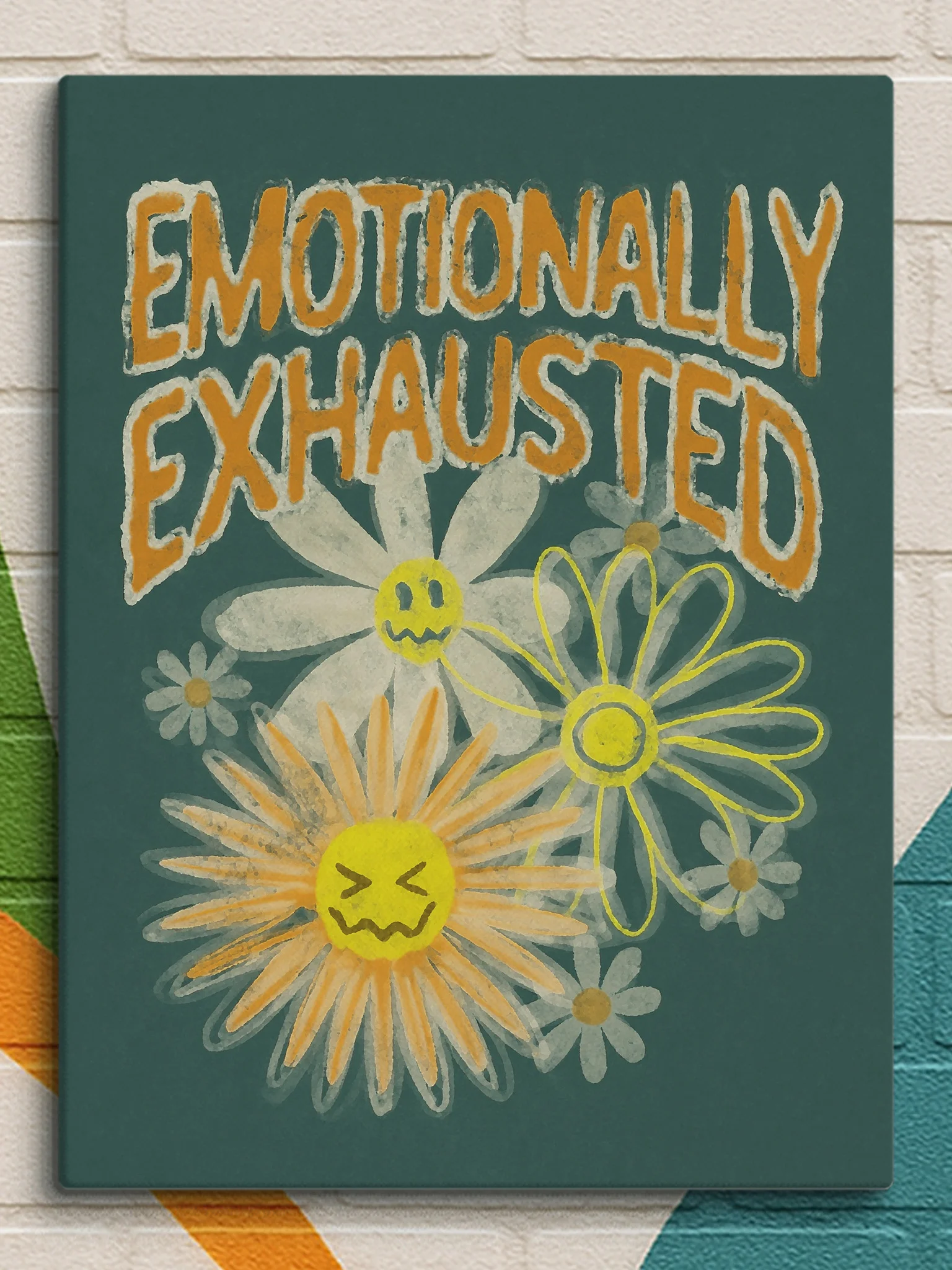 Emotionally Exhausted - Canvas product image (1)