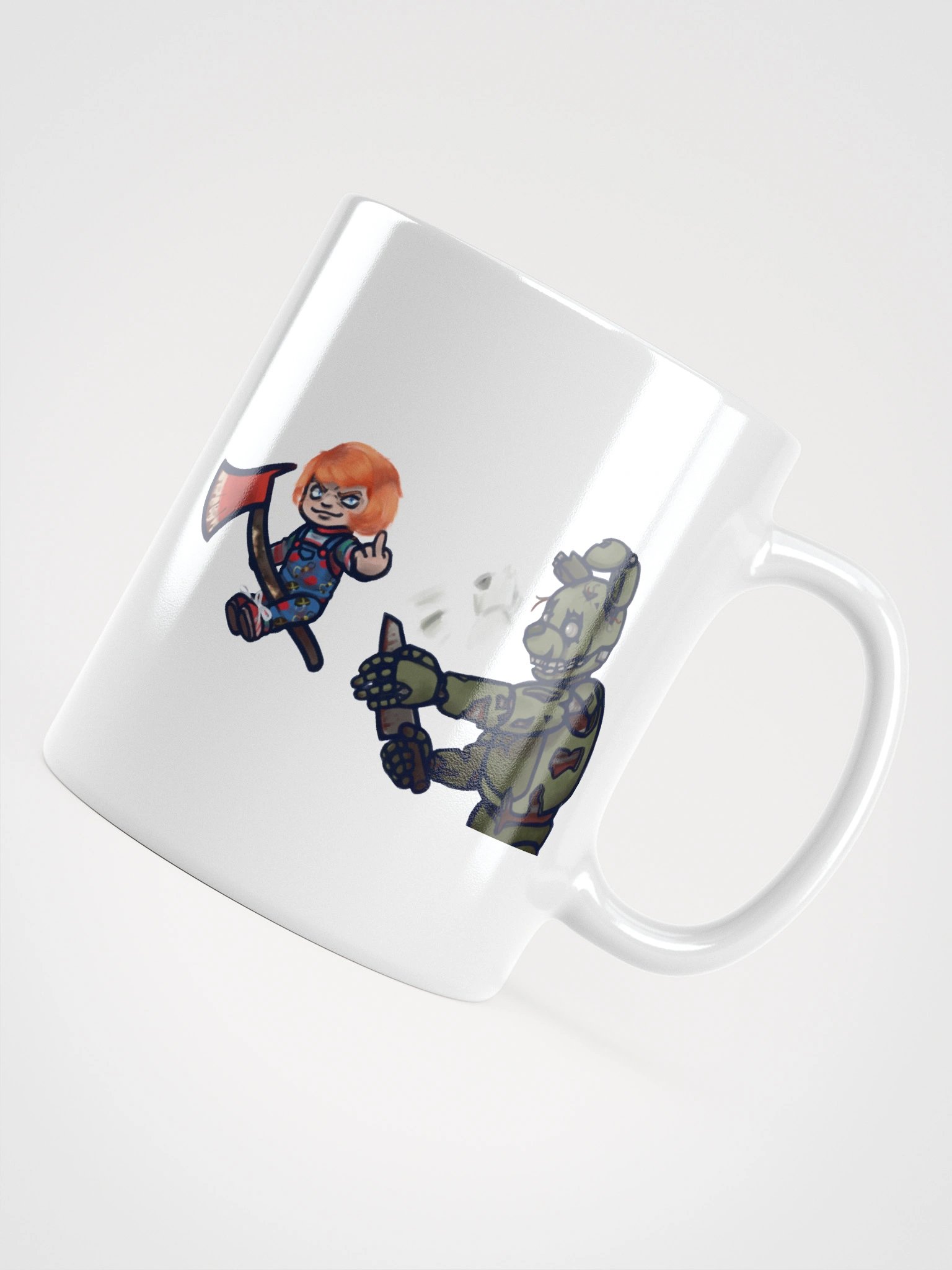 Springtrap throwing Chucky Mug product image (12)