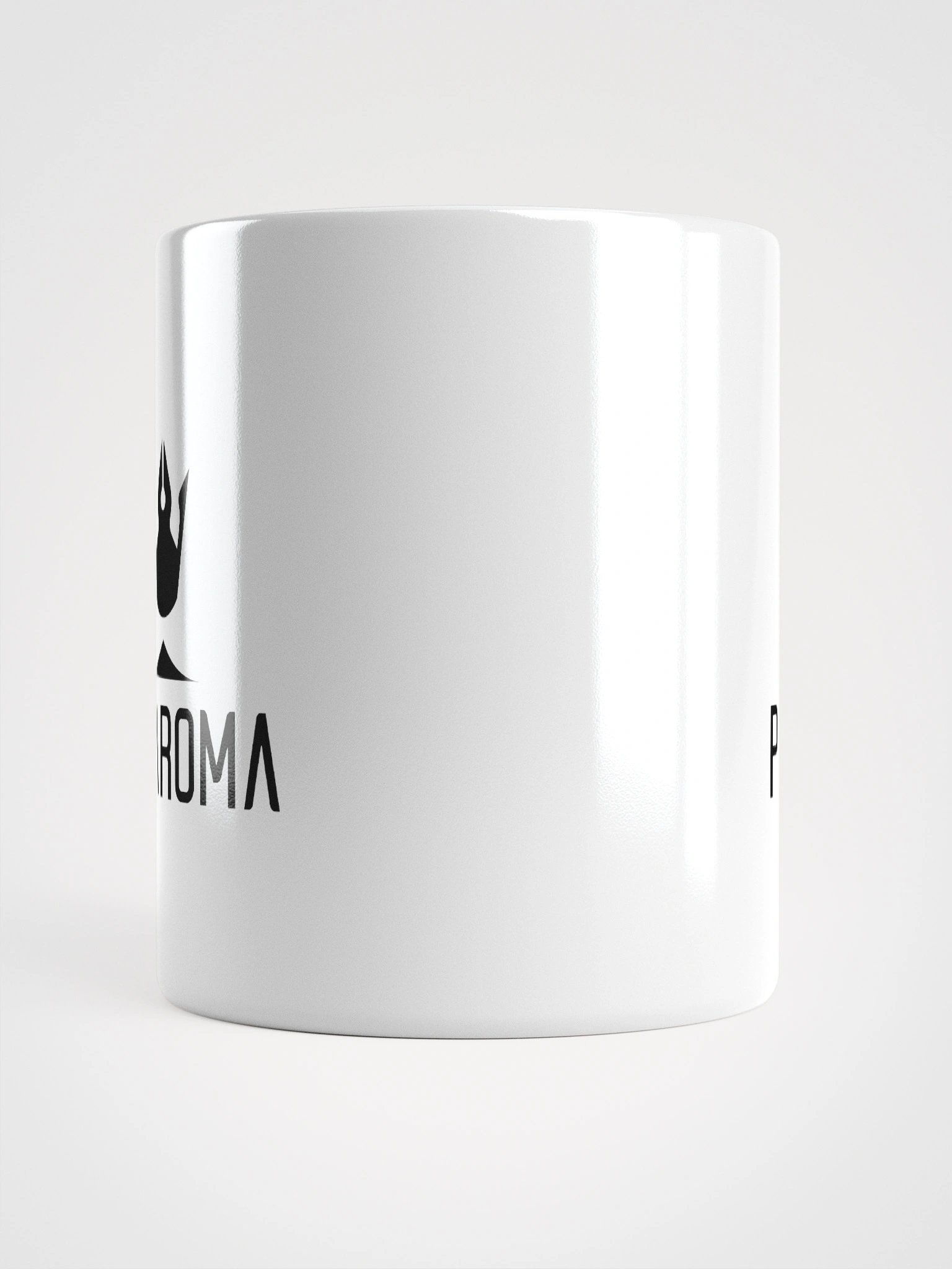 Pixaroma Black Logo White Mug product image (9)
