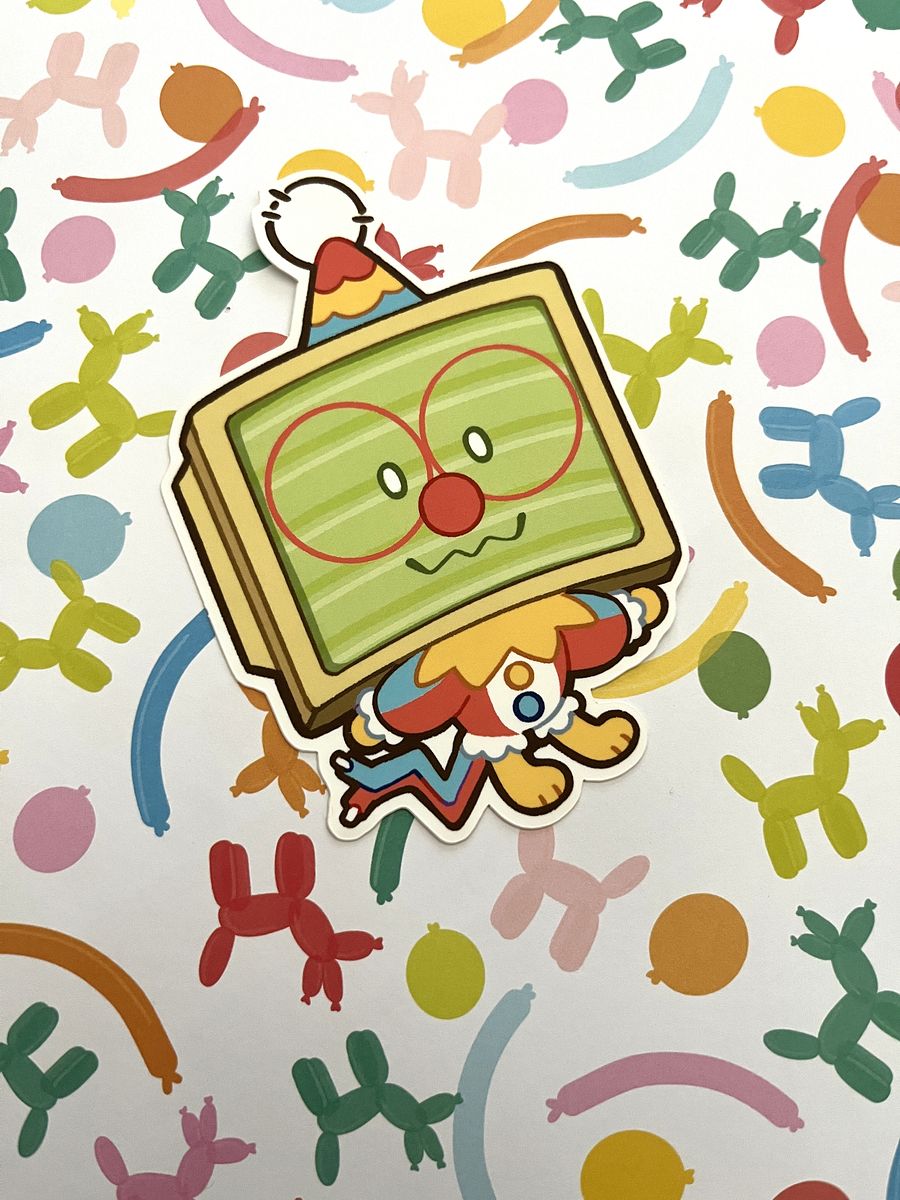 Buttons Vinyl Sticker product image (6)