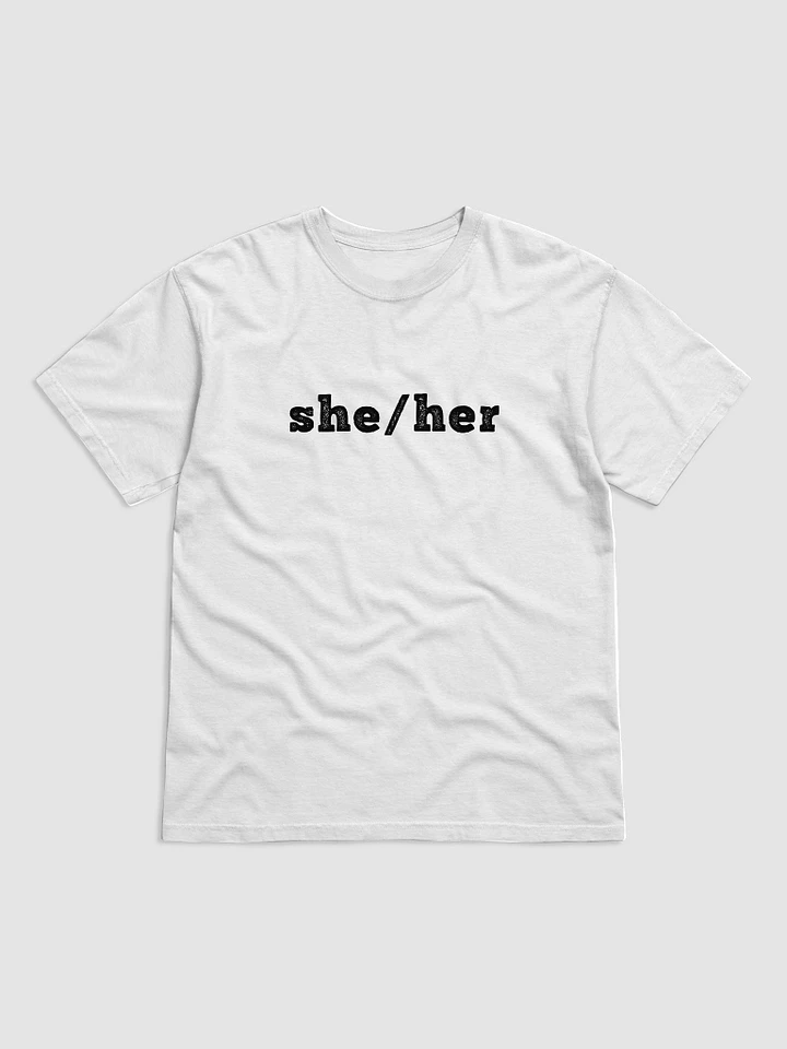 she/her - T-Shirt product image (1)