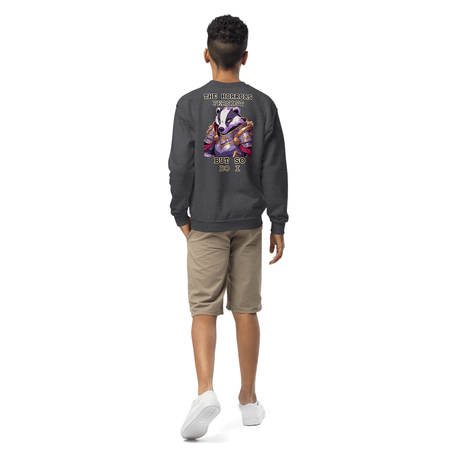 Majestic Badger Emblem Youth Sweatshirt product image (11)