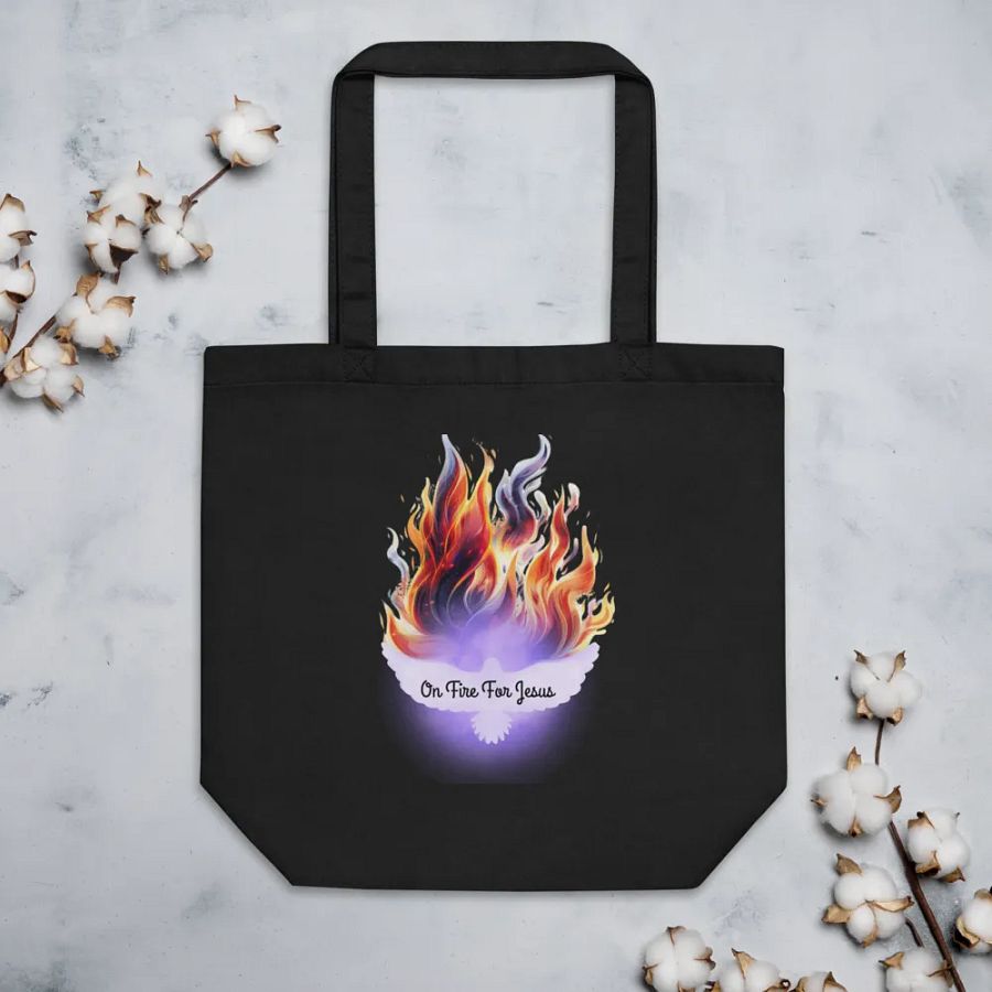 On Fire For Jesus tote bag product image (4)