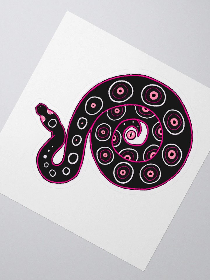 Snake + Eye - Drawtober 2023 Sticker product image (2)