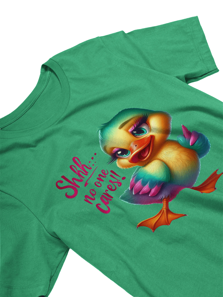 Rainbow Cartoon Duckling Graphic T-Shirt product image (2)