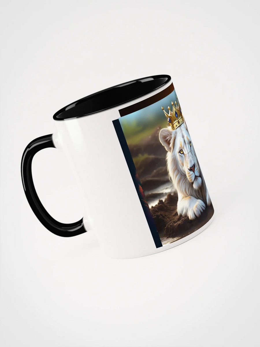 Royal Lion Crowned Ceramic Mug product image (3)