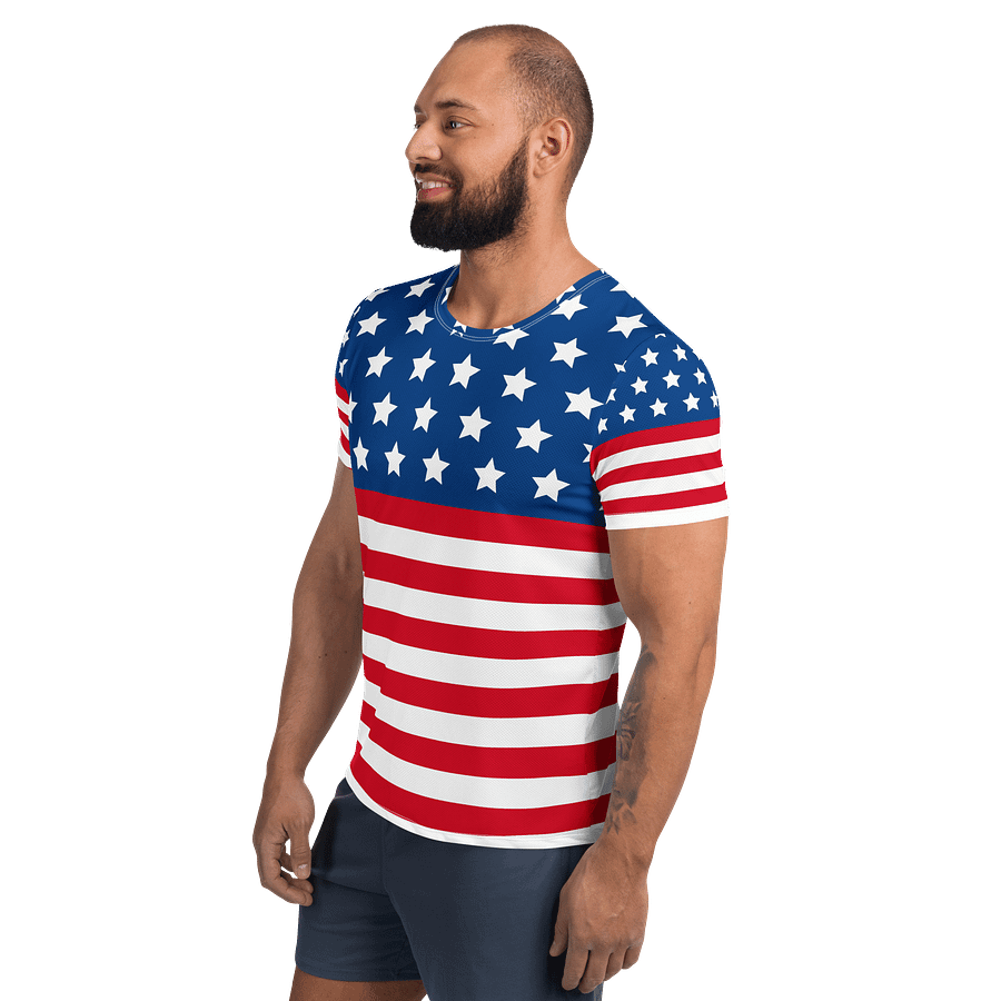 Star-Spangled Athletic All-Over Tee product image (3)