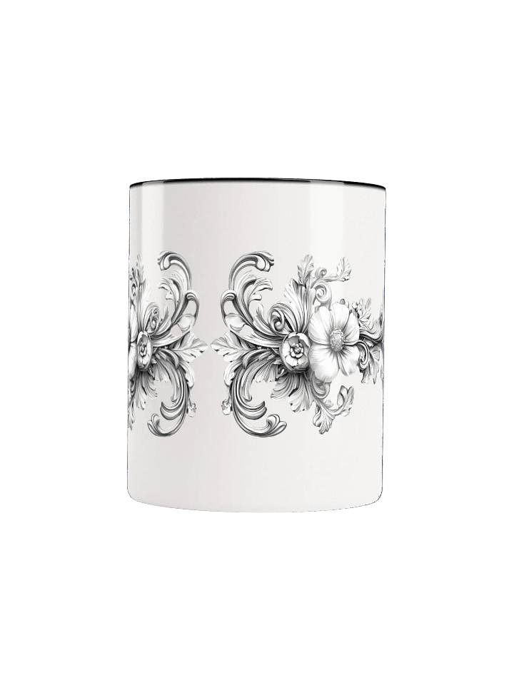 Symmetrical Blooms Ceramic Mug product image (1)