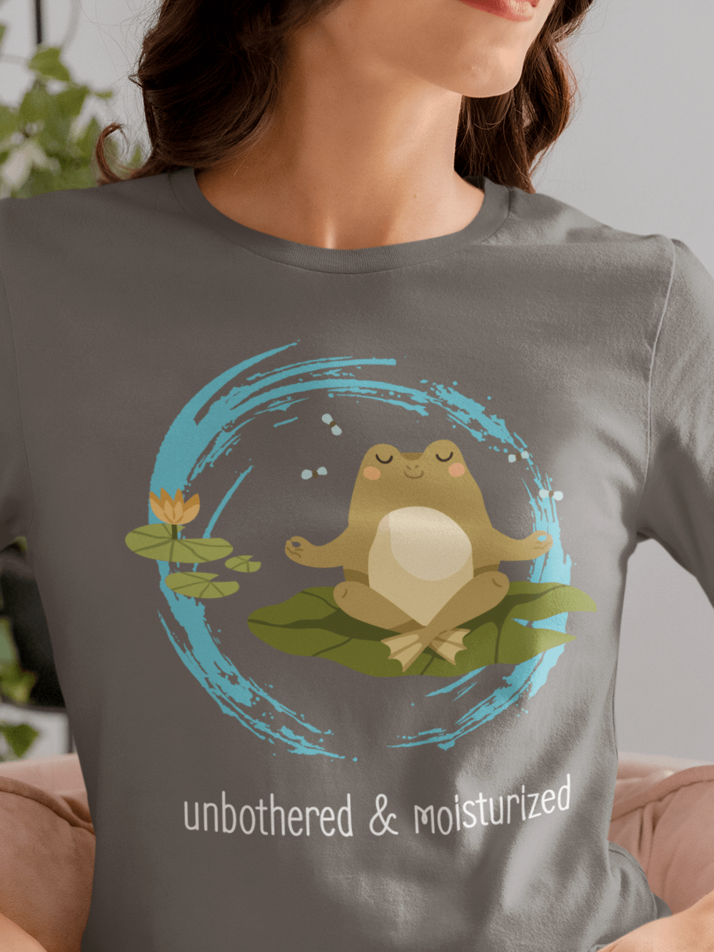 Unbothered and Moisturized Frog Tee (Unisex) product image (1)