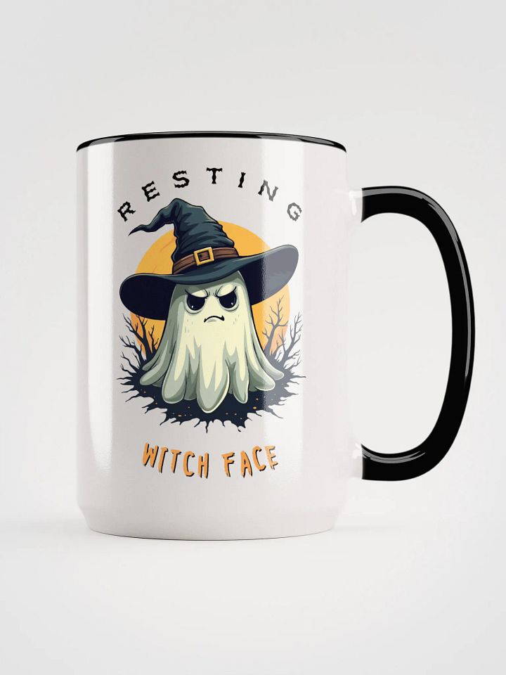 Resting Witch Face Color Inside Mug (15oz.) product image (1)