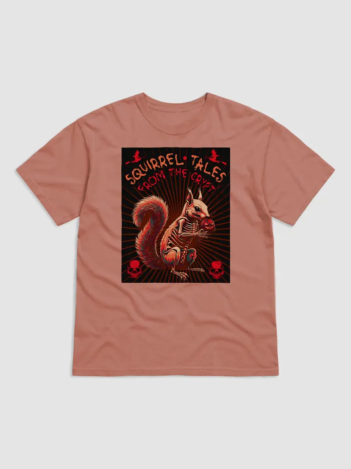Skeletal Squirrel: Tales from the Crypt T-Shirt product image (1)