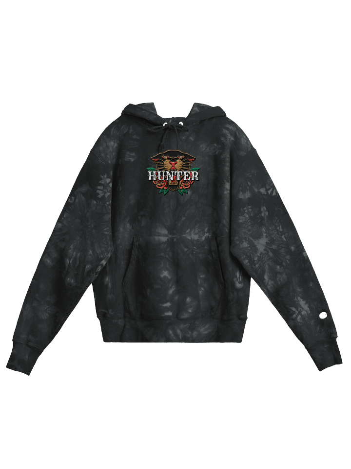 Hunter Tattoo Tie-Dye Embroidered Hoodie product image (1)