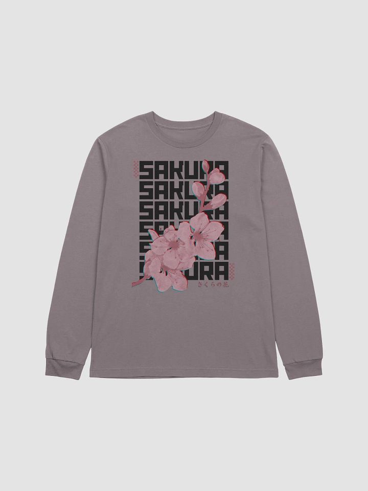Sakura Anaglyph'd Longsleeved Tee product image (2)
