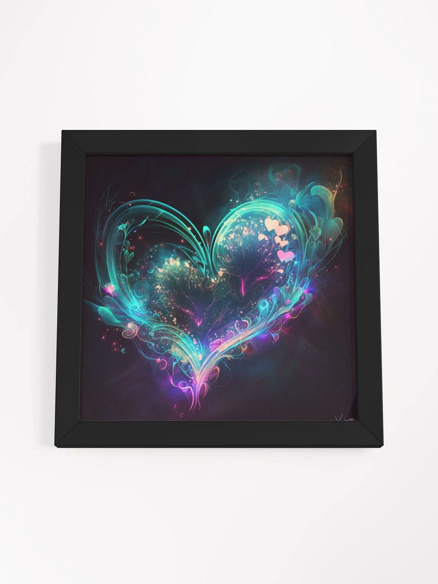 Neon Hearts Wall Art product image (3)