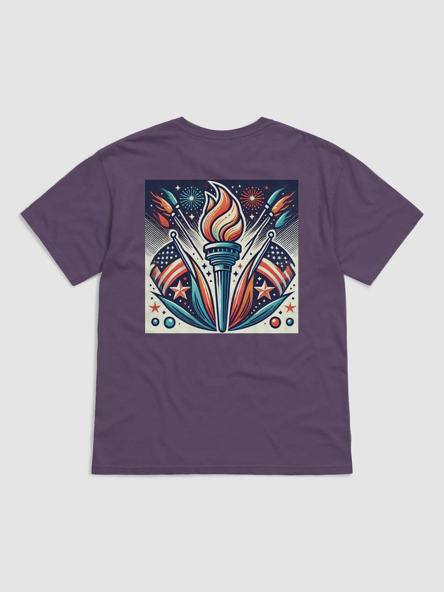Freedom's Flame Patriotic T-Shirt product image (26)