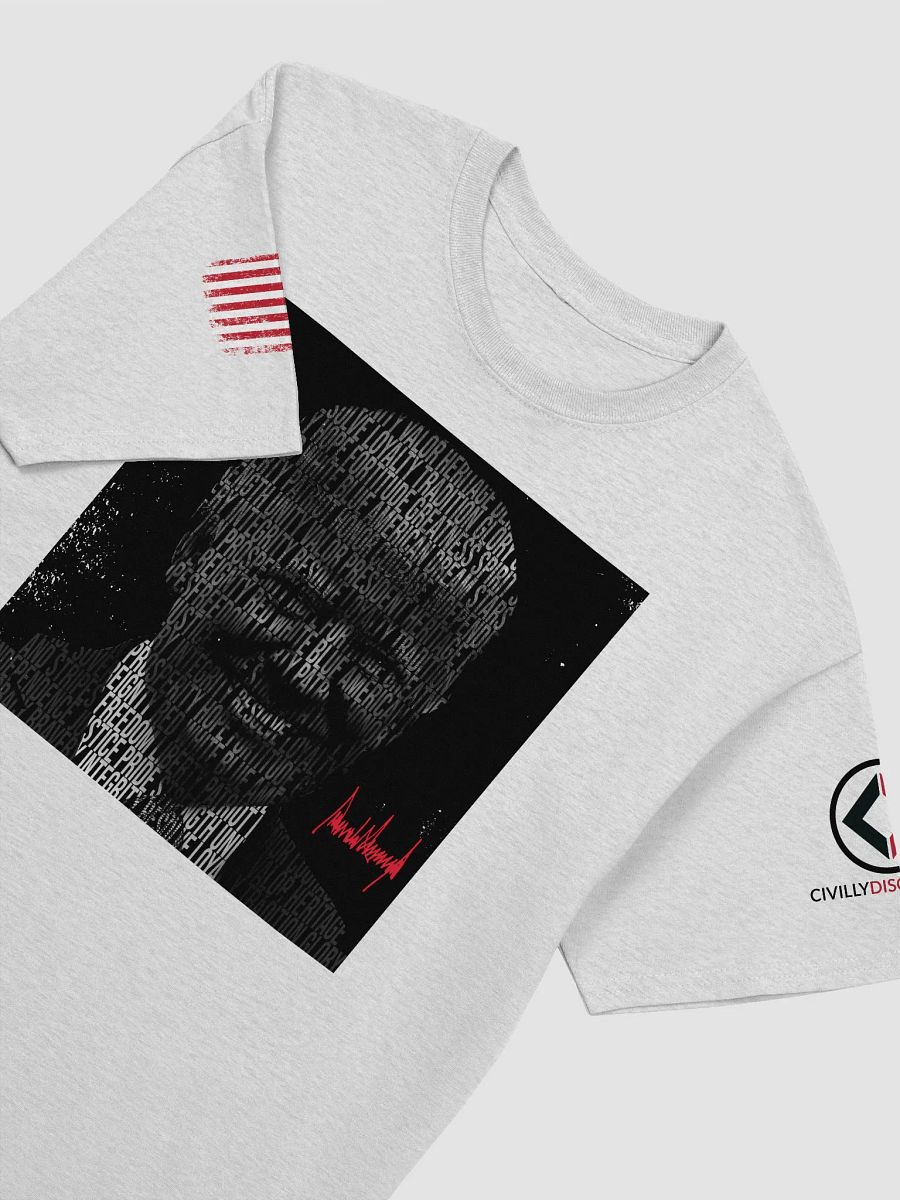 Trump Patriotic Word Silhouette - Heavyweight T-Shirt by Gildan product image (30)