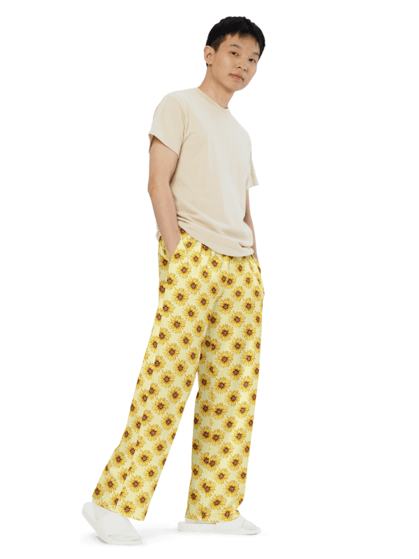 Sunflower Dreams Wide-Leg Pants product image (6)