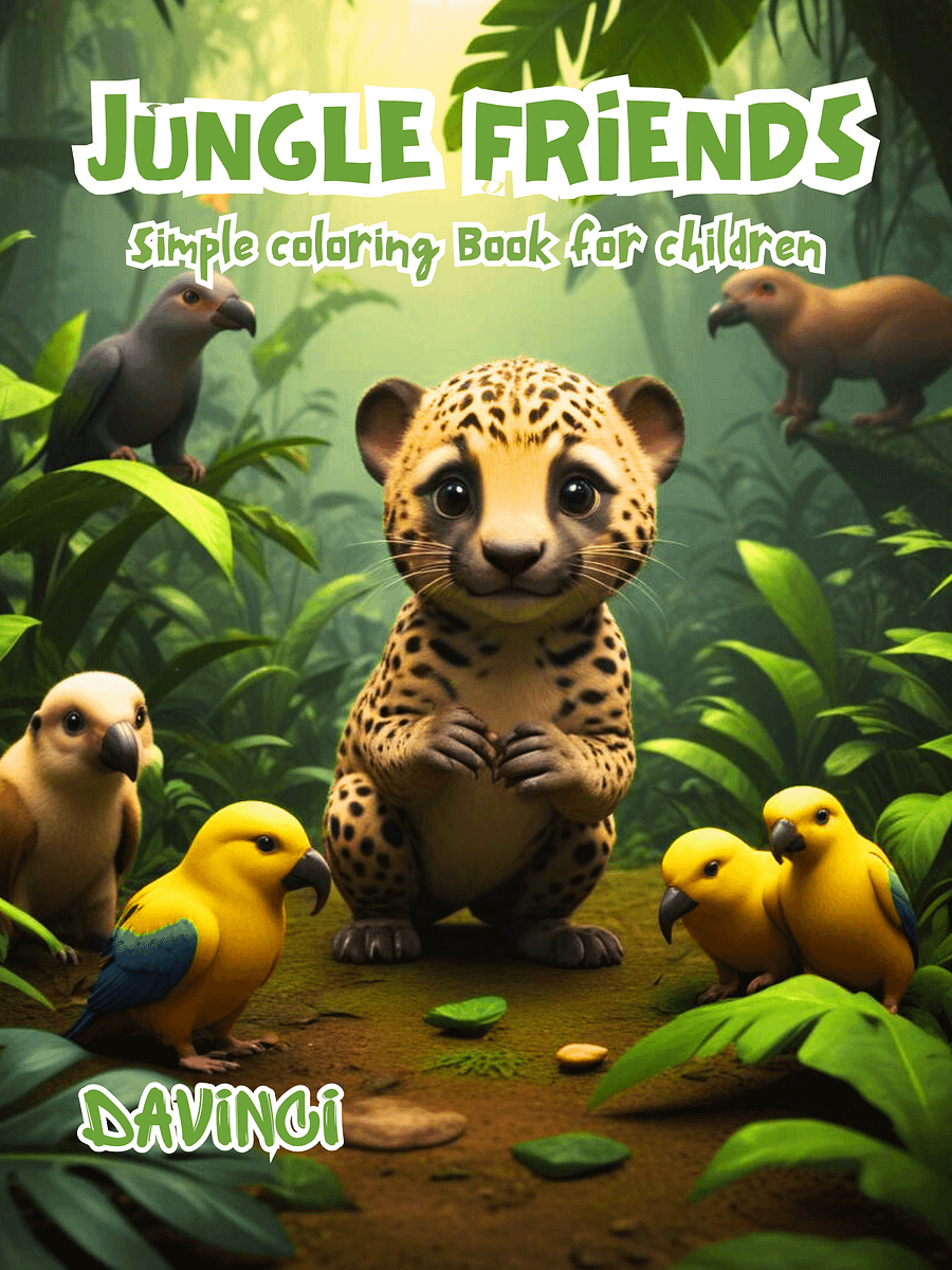 Adorable Animal Coloring Book product image (3)